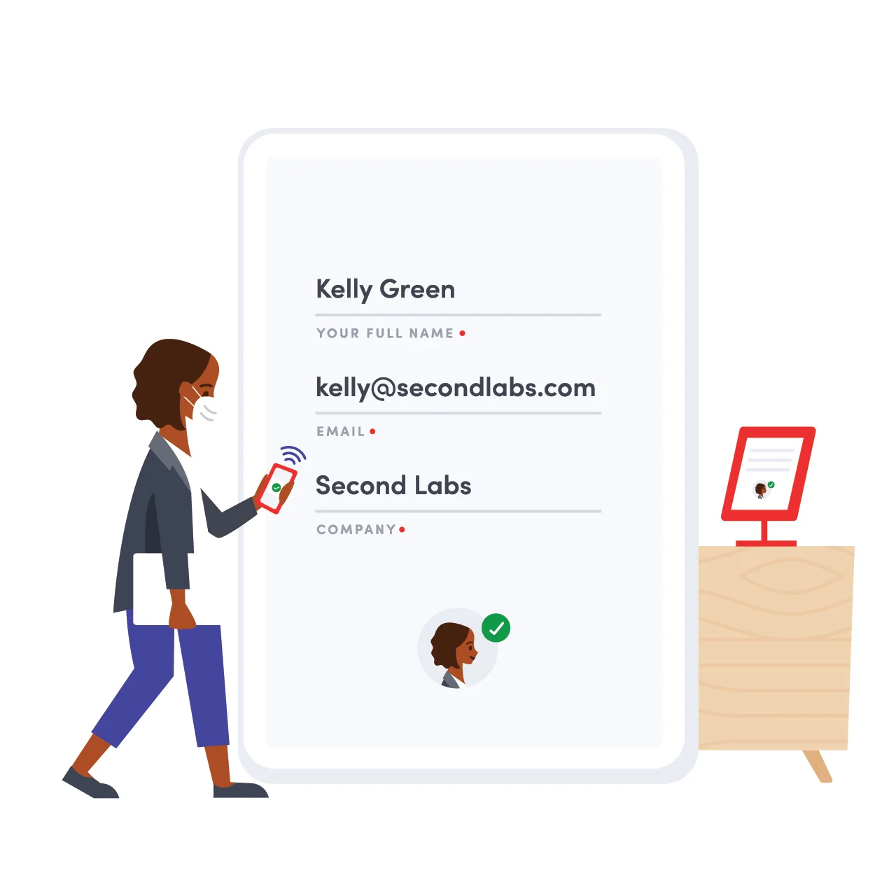 Envoy touchless sign-in