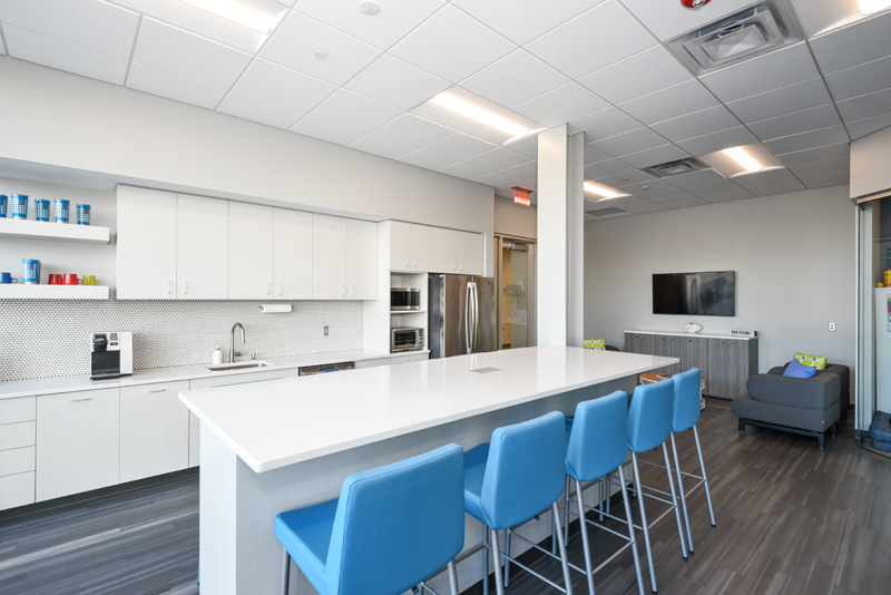 USTA Northern breakroom and seating
