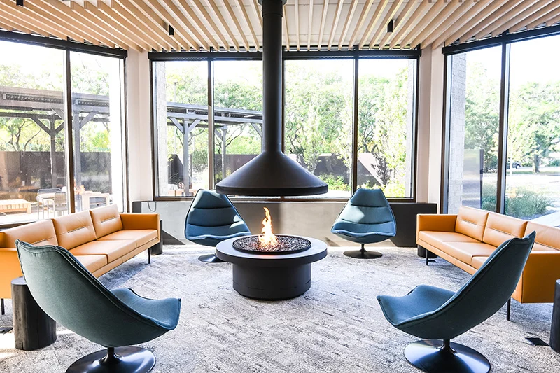 The E Fireplace Seating Area Fireplace Seating Area
