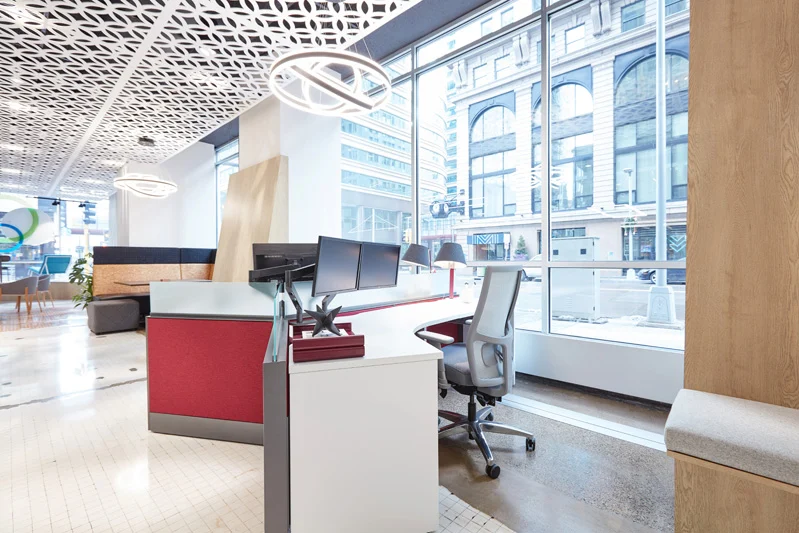 2022 Furniture & Design Trends Touch Down Spaces