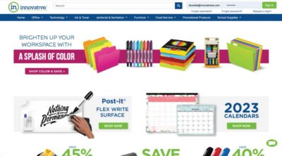 Innovative's Online Billing Portal Login Page