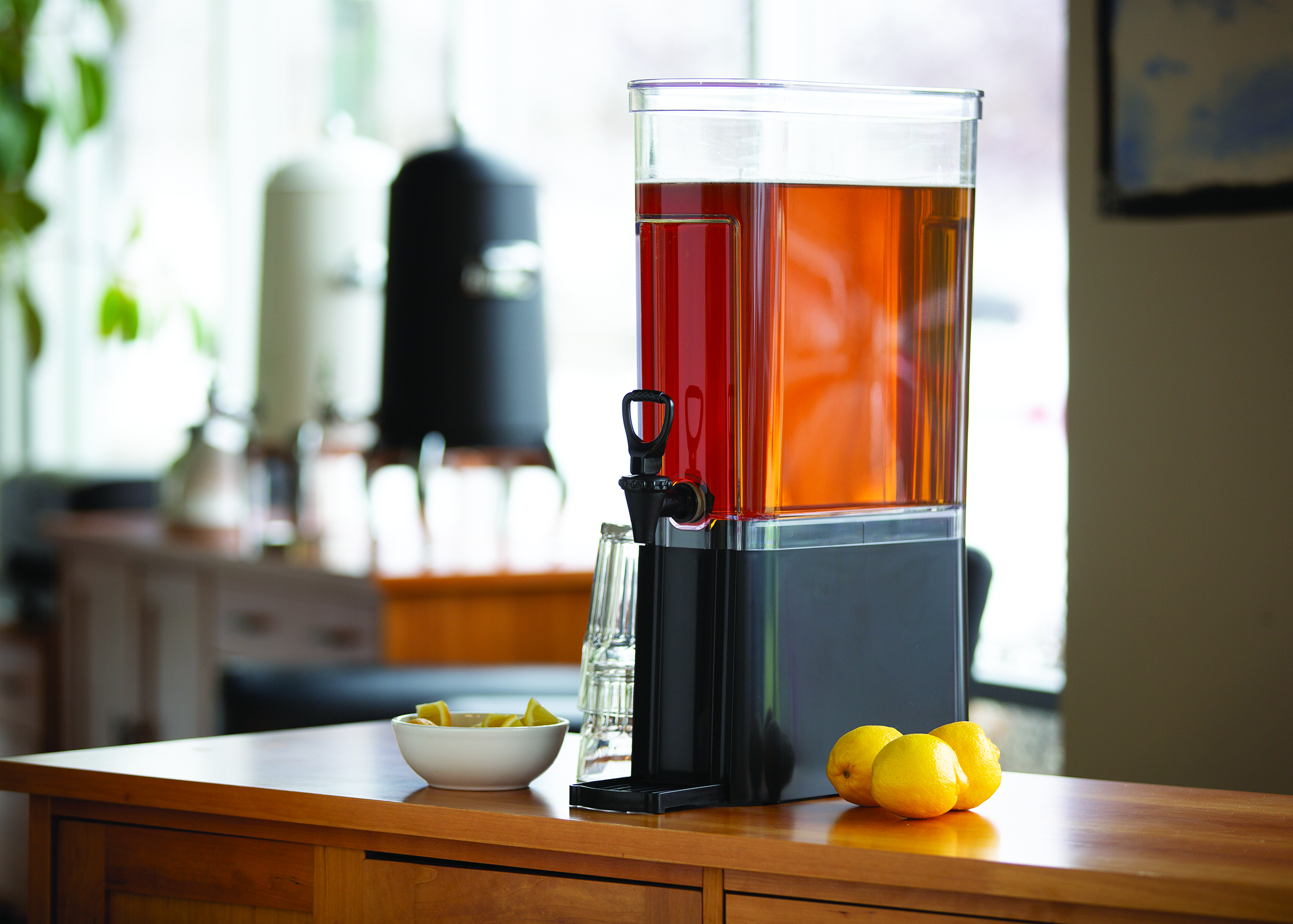 Square Infusion Cold Beverage Dispenser